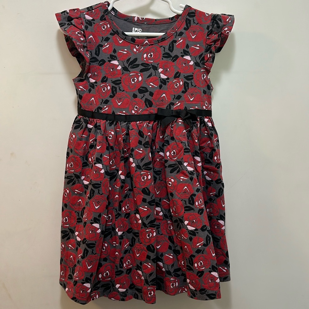 Red rose dress size 4t from Epic Threads